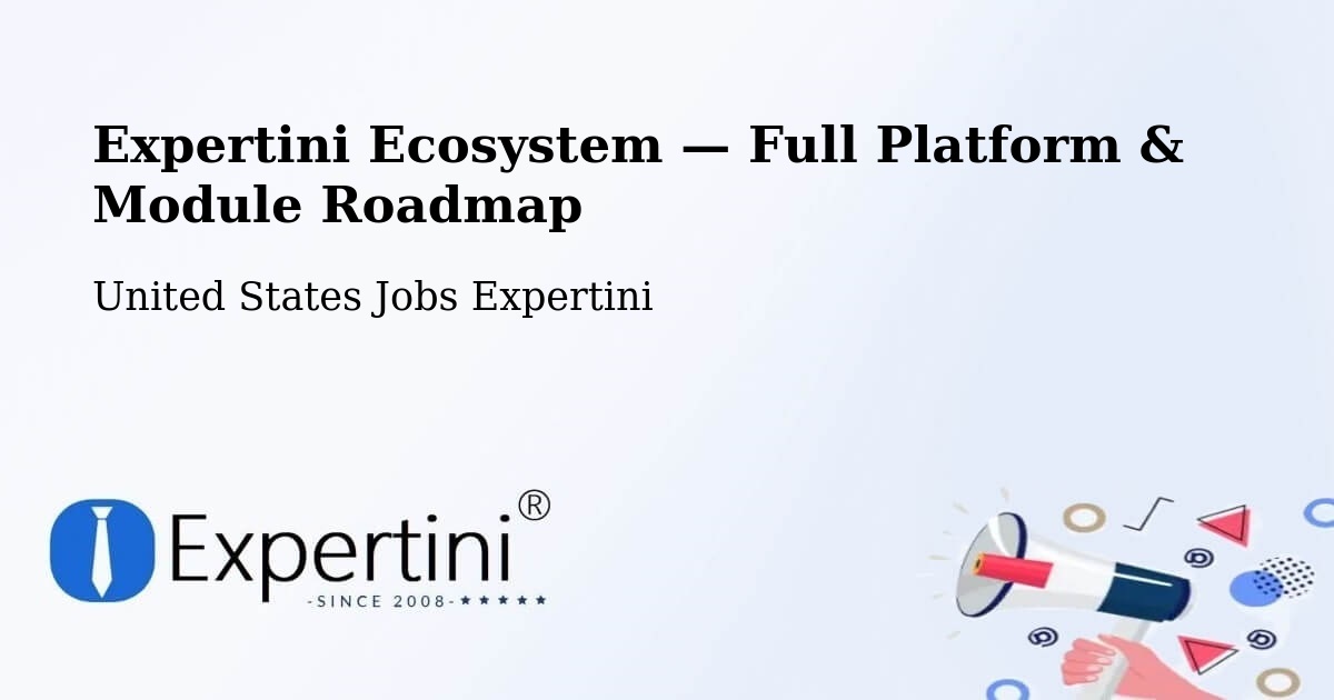 Expertini Ecosystem — Full Platform & Module Roadmap – Rialto