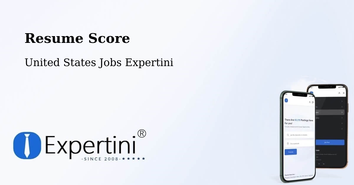 Resume Score & Job Description Match Tool – Rialto - United States Jobs Expertini
